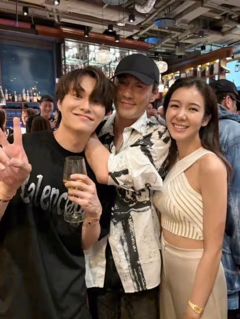 TVB前新婚花旦大曬與林峯合照!直呼兒時偶像:我小鹿亂撞