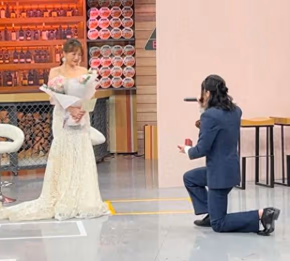 玉兔嫁導演尪2年圓婚紗夢! 被求婚感動落淚:要當七世夫妻