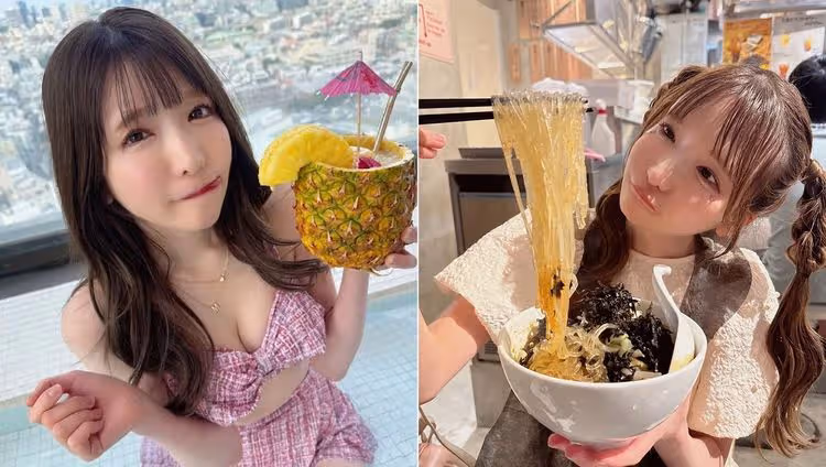 大胃女王萌梓不當偶像了宣布退團！曾狂吞1006碗蕎麥麵