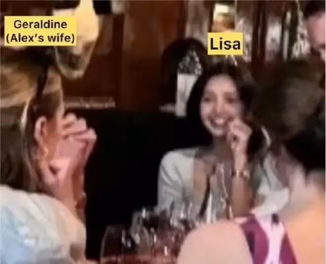 Lisa與LV三公子家人歡聚一堂!努力融入,和未來嫂子相當投緣!