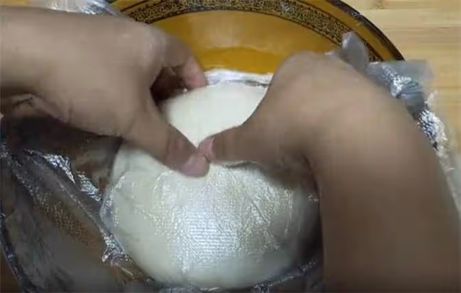 這個餅外面賣6元,排隊10分鐘才買到,教你在家做,咬一口直掉渣