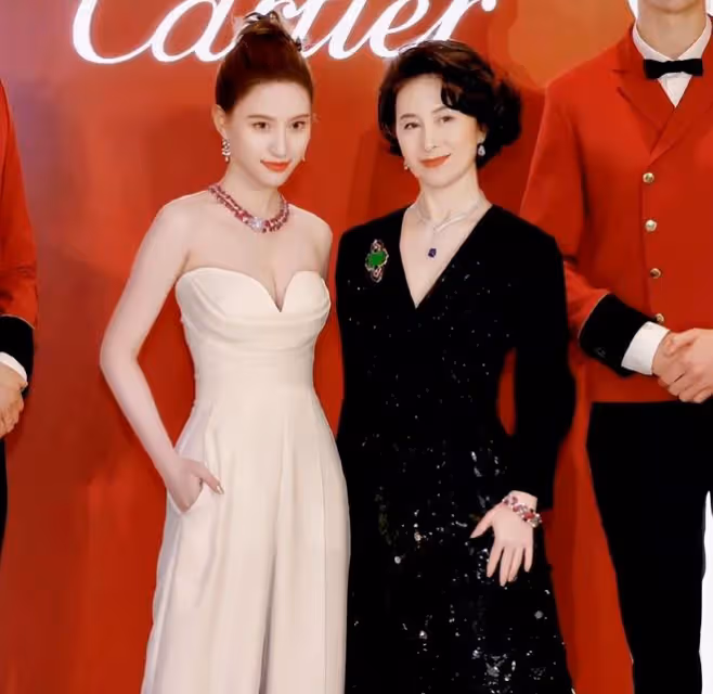 61歲何超瓊出席中泰文化大會,面容略顯疲憊,穿粉衣加分不少