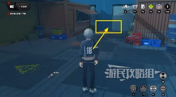 《絕區零》黑雁工地舊址小卡格車位置