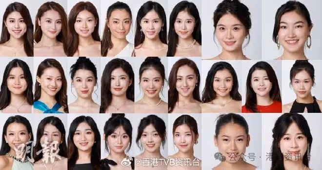 TVB公布25位初步入圍佳麗!觀眾投票選真正入圍者
