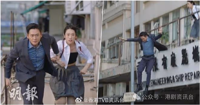 反黑英雄|張振朗無威亞幫助2樓躍下