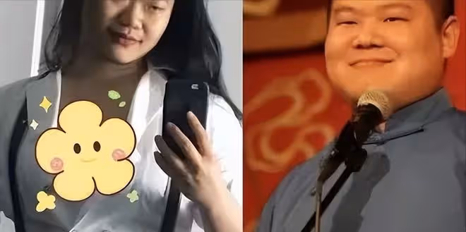畢福劍消失多年，女兒強勢出鏡，網友：岳雲鵬和莫小貝混合體？