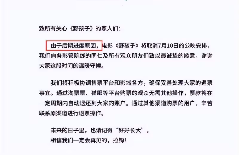 王俊凱電影撤檔的真正原因,沒製片方說的那麼好,主要是對手太強