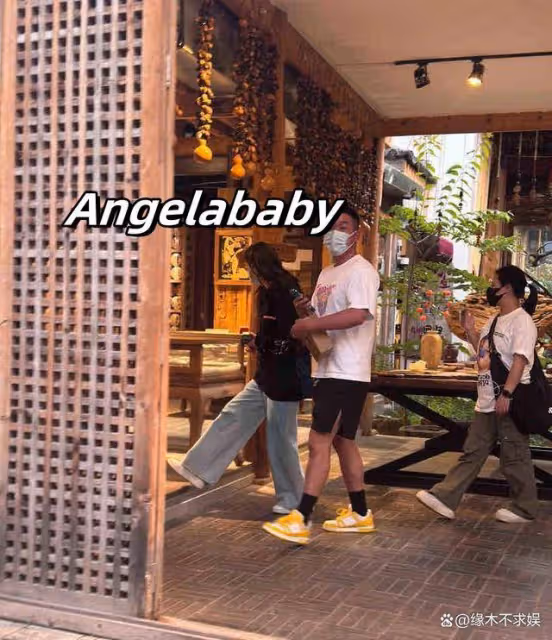 Angelababy麗江被偶遇，真人被質疑僅160cm，不斷鞠躬好卑微！