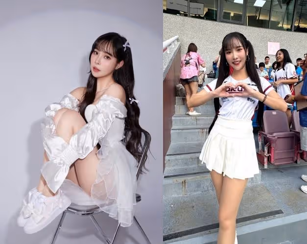 啦啦最美團長Rina辣到腿根 全身散發仙氣鬆口曝喜訊