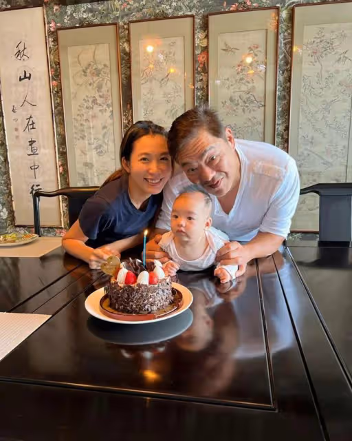 前TVB女藝人為百億富商老公慶生,兩人年齡相差25歲,婚後愛得高調甜蜜