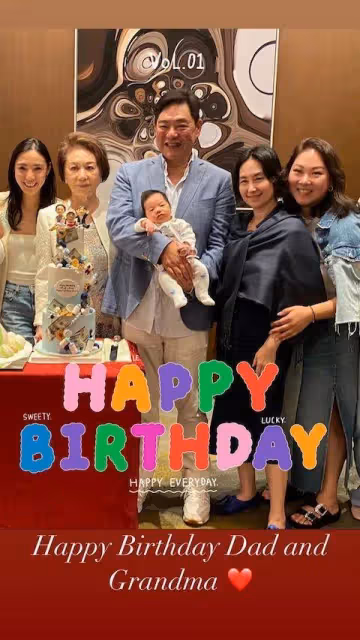 前TVB女藝人為百億富商老公慶生,兩人年齡相差25歲,婚後愛得高調甜蜜