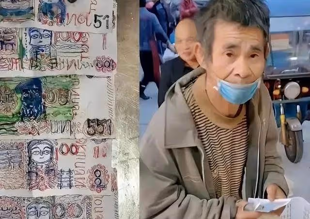吃霸王餐9年!陌生老人「手繪假鈔買麵」老闆不戳破,某天再也等不到他「真相令人淚崩」!