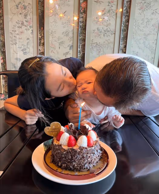 TVB前女星給大25歲老公慶63歲生日!不懼外界嘲諷,生兩孩幸福