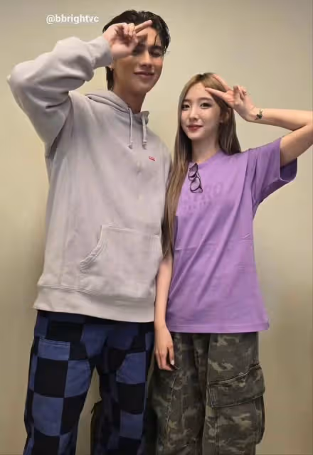 粉絲持續心梗!鄭乃馨和Bright甜蜜約會,你們一定要鎖死!