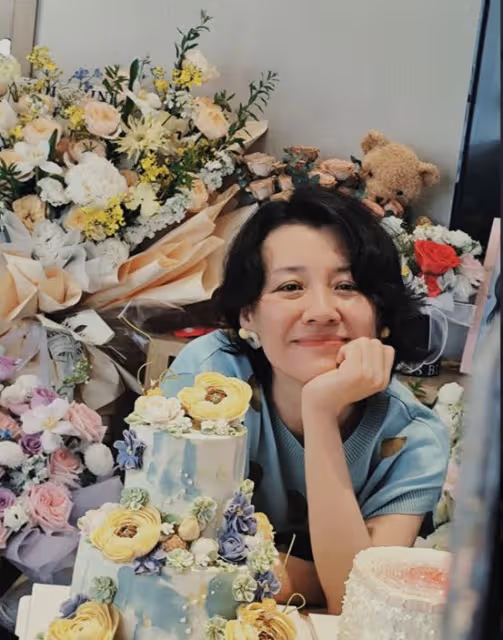 50歲劉琳的素顏照,打臉了多少假凍齡女星