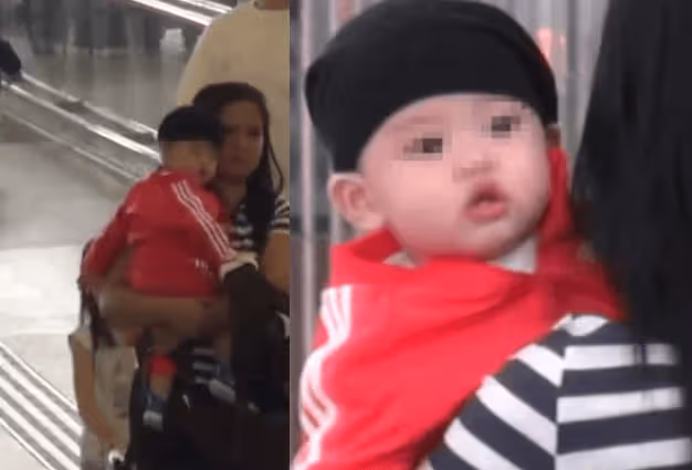 承認三胎是混血?張柏芝接連曬小王子金髮照,極具畫畫天賦