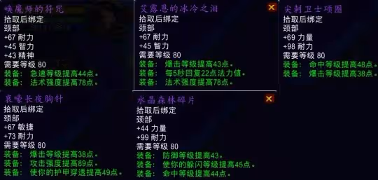 P2征服紋章牌子裝盤點 屬性太雞肋還不如換寶珠