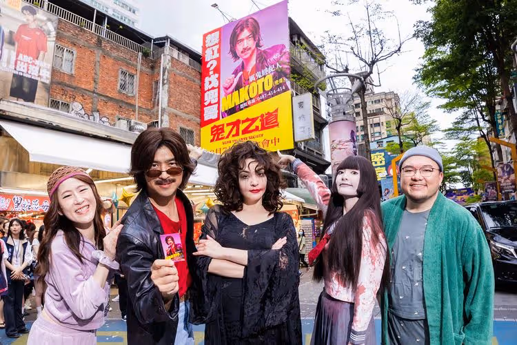 陳柏霖西門町街頭徵才　本尊頂38度穿皮衣現身：想紅找我