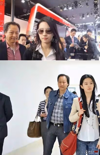 劉亦菲同框62歲乾爹熱聊！被逗樂花枝亂顫