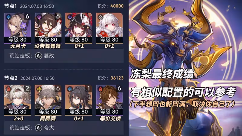 崩鐵:虛構敘事「向壁虛造」攻略|配隊陣容推薦,這期滿星不算難