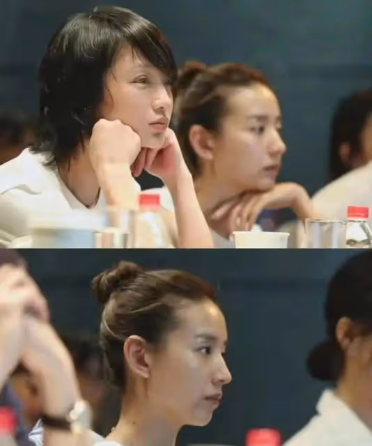 被說「科技臉」的周迅算不算大美人,看她和董潔的合照就知道了