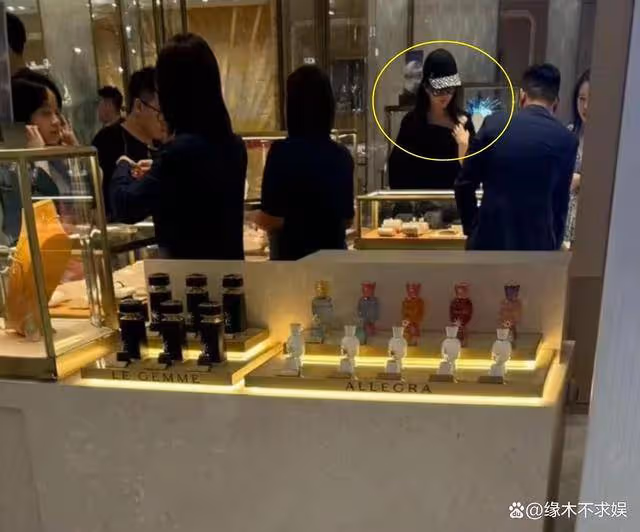劉亦菲逛珠寶店被偶遇,小露香肩打扮時髦,疑空手而歸遭櫃姐瞪眼
