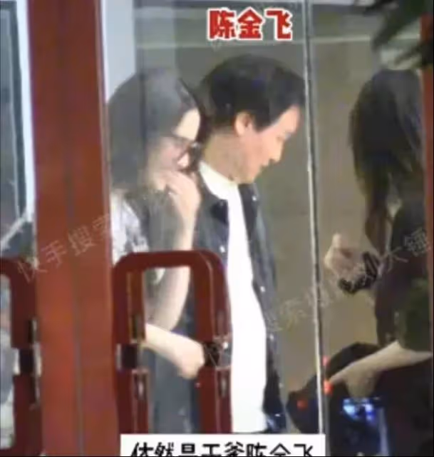 劉亦菲跟陳金飛聚會她嫵媚輕撫秀髮!乾爹跟楊采鈺早離婚