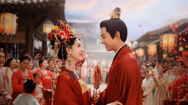 《顏心記》羅雲熙、宋軼喜迎3大婚　頭髮卡頭飾成真「結髮夫妻」
