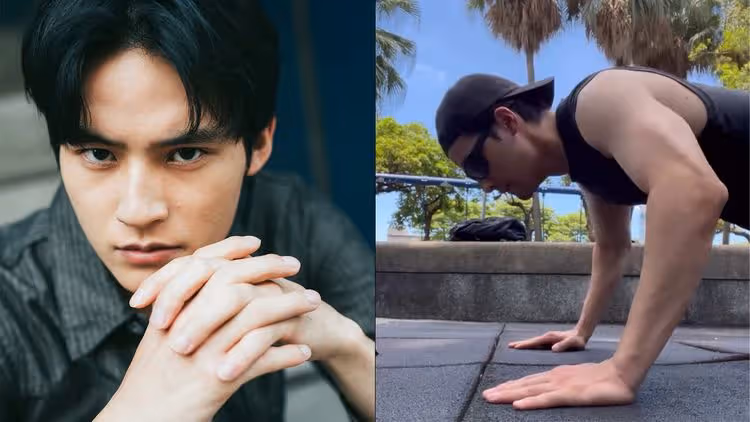 男神就在你身邊！水上恆司現蹤二二八公園當「健身阿伯」