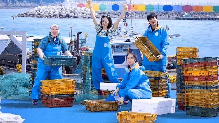「海派」實境秀　廉晶雅、安恩真、朴俊勉、Dex體驗漁村生活