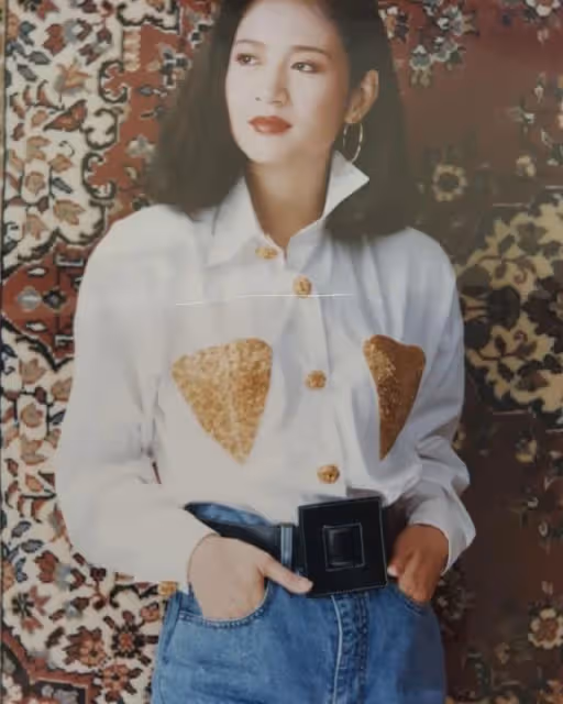 崔佩儀翻出「30年前相簿」! 20歲無濾鏡嫩照曝光:時間過好快