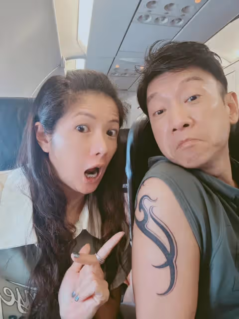 專訪｜《麻辣鮮師》胡凱欣梅開三度來台「這我帥老公」　夫妻同心國標舞奪冠玩親親