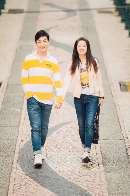 專訪｜《麻辣鮮師》胡凱欣梅開三度來台「這我帥老公」　夫妻同心國標舞奪冠玩親親