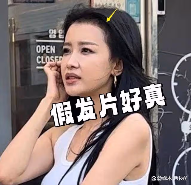 孫怡祖孫三代被偶遇,戴假髮片生圖惹爭議,7歲女兒交給媽媽!