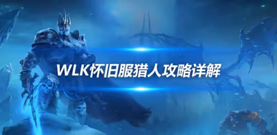 WLK懷舊服獵人歸鄉紋章兌換思路 天賦雕文技能宏輸出手法