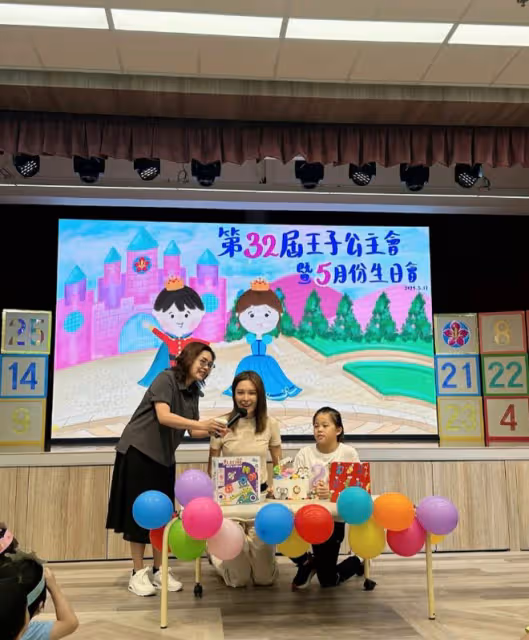 90後TVB花旦回母校幼兒園超受歡迎!與男友同居多年,仍無意結婚