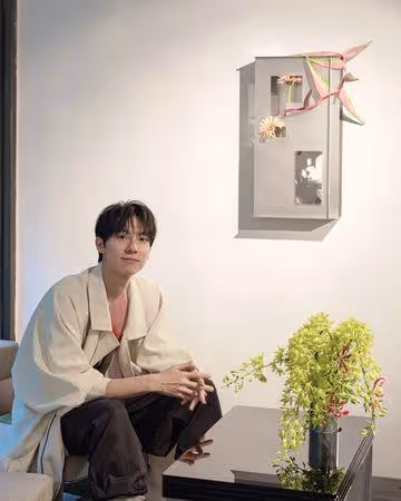彭千佑是台藝大學霸「罕見開個展」 好友大鶴一現身…焦點秒被搶