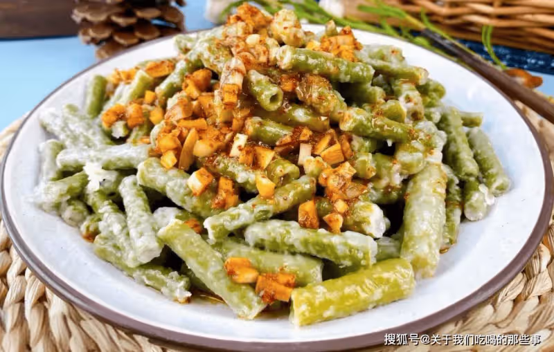 蒸豆角時,掌握好5個竅門,豆角蒸好不粘不坨味道香,特別好吃