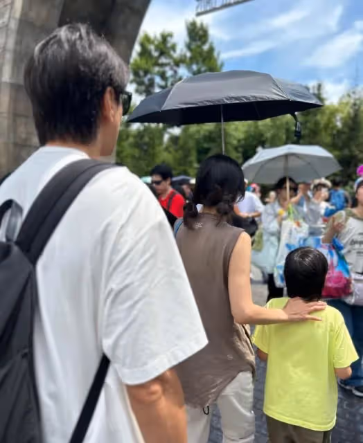 捕獲｜Ella大阪環球影城玩到披頭散髮！一家三口合照流出勁寶長大了