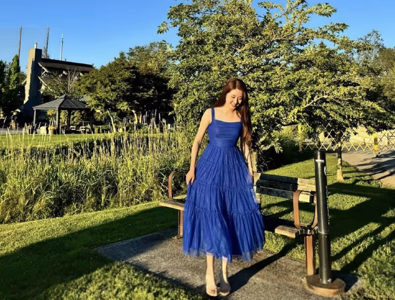 TVB女星鄧佩儀暫別娛樂圈,身材變圓潤依舊甜美,苦熬到女一離巢