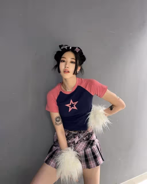 擁有原地出道美貌,替NewJeans惠仁上台,讓人瘋狂的兔子舞者是她
