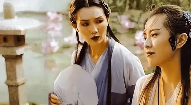 《青蛇》定妝照,趙麗穎演青蛇太驚艷,楊冪白蛇造型太霸氣了