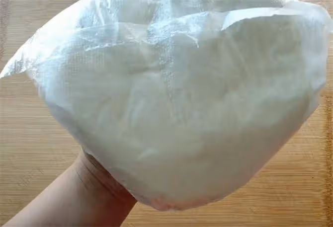 正宗手抓餅做法，和面不用水，一次做12張凍起來，早餐3分鐘搞定