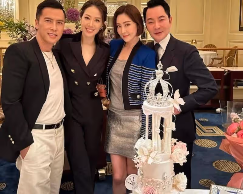 狀態佳！49歲張玉珊淡出幕前多年罕曬近照，更與富豪男友不離不棄