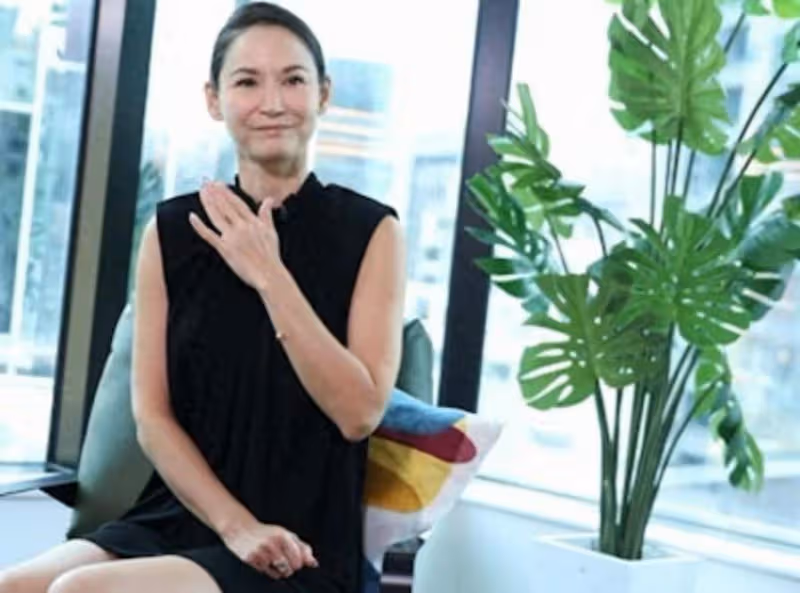 重返熒幕！混血名模Amanda S.自認是戀愛腦，曾與郭富城傳過緋聞