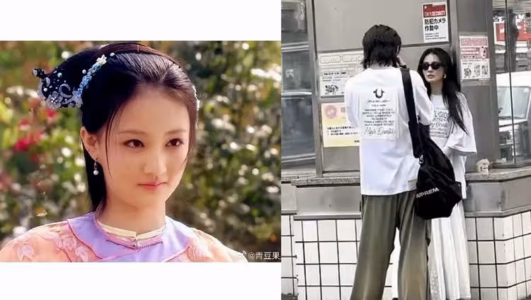 兄妹變情人！《甄嬛傳》女星與他蜜遊日本被抓包　街頭擺拍有專屬攝影師