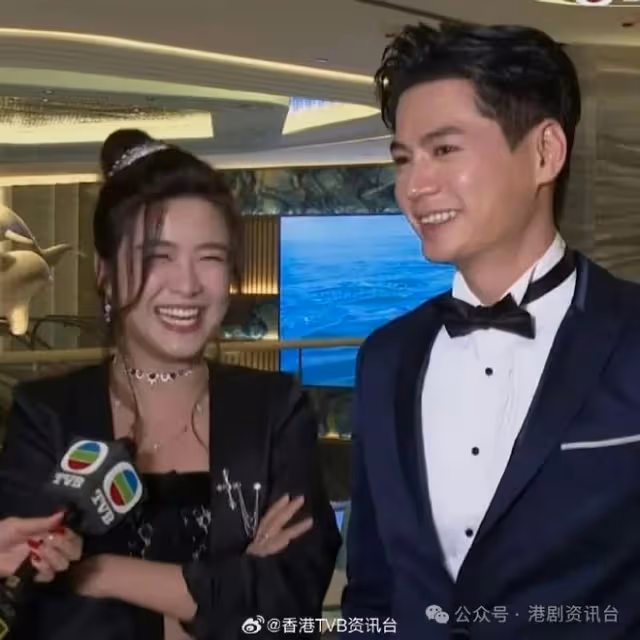 TVB花旦公然對羅子溢發花痴合照尖叫大笑 表白欣賞之情勁尷尬