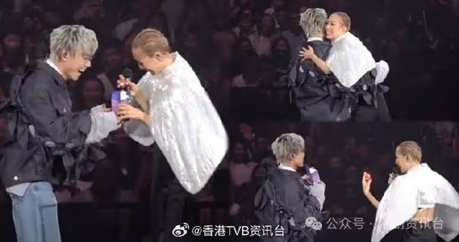 鄭秀文林家謙互稱表姊弟 即場拆盲盒 與歌迷約定一齊變老