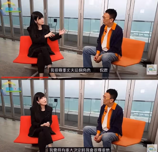 周慧敏談與倪震婚後生活!透露丈夫很重視婚姻承諾