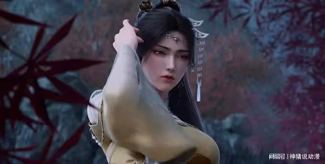 誅仙：金瓶兒用計脫身，玉腿配白絲高叉裙超性感，可惜做了件錯事